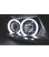 DC FAROS BMW E90 E91 05-08 OJOS ANGEL CCFL FONDO NEGRO R145752C6
