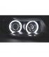 DC FAROS BMW E90 E91 05-08 OJOS ANGEL CCFL FONDO NEGRO R145752C6