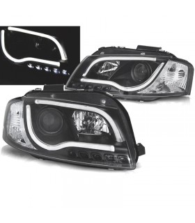 CX FAROS AUDI A3 8P LUZ DIURNA TUBE LIGHT FONDO NEGRO R145965C1