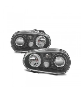 CX FAROS VOLKSWAGEN VW GOLF 4 LOOK R32 FONDO NEGRO R145298C1