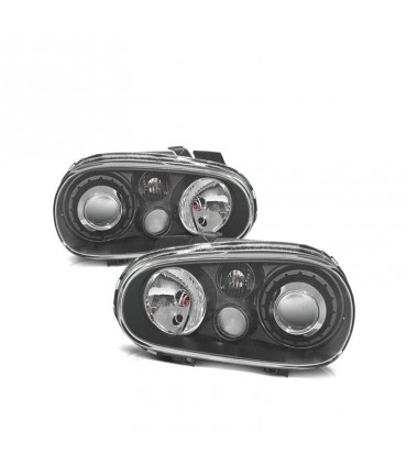 CX FAROS VOLKSWAGEN VW GOLF 4 LOOK R32 FONDO NEGRO R145298C1