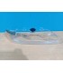 CX TULIPA DELANTERA DCH BMW E39 00-03 CRISTAL CLARO LISO R146921C1