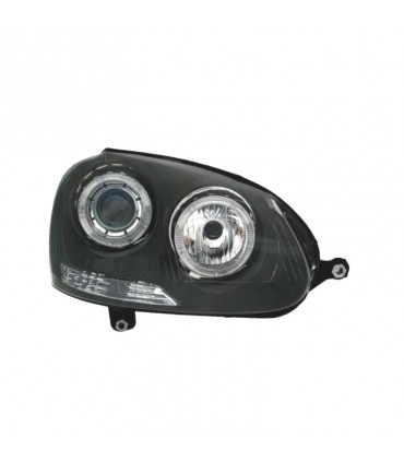 DW FAROS VOLKSWAGEN VW GOLF 5 03-08 OJOS ANGEL FONDO NEGRO R145314C3