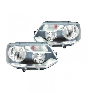 DW FAROS PARA VOLKSWAGEN VW TRANSPORTER T5 10- NEGRO R017340C1