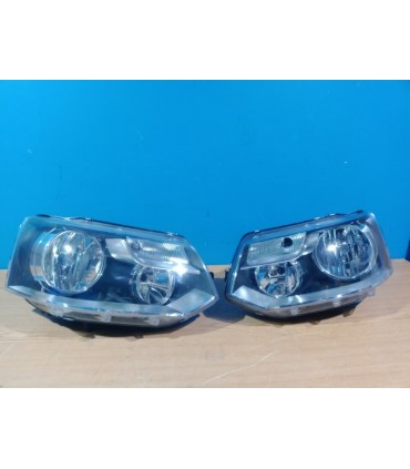 DW FAROS PARA VOLKSWAGEN VW TRANSPORTER T5 10- NEGRO R017340C1
