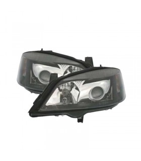 CX FAROS OPEL ASTRA G 97-04 LUPA FONDO NEGRO R144997C2