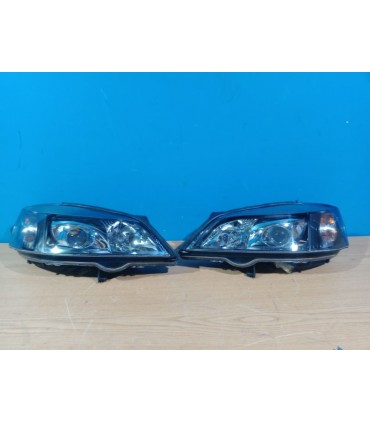 CX FAROS OPEL ASTRA G 97-04 LUPA FONDO NEGRO R144997C2