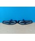 DW PILOTOS SEAT IBIZA 6L 02-08 CARDNA LIGHTBAR FONDO NEGRO LED R147774C58