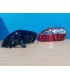 CX PILOTOS SEAT LEON 99-05 LED ROJO CROMO R145123C2