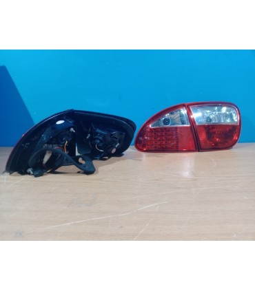 CX PILOTOS SEAT LEON 99-05 LED ROJO CROMO R145123C2