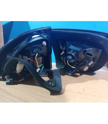CX PILOTOS SEAT LEON 99-05 LED ROJO CROMO R145123C2