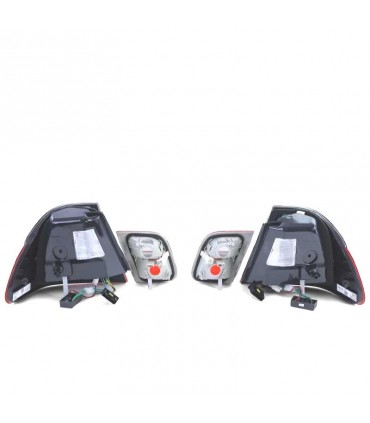 CX PILOTOS LED BMW E46 BERLINA 98-01 ROJO CROMO LOOK M3 R147435C1