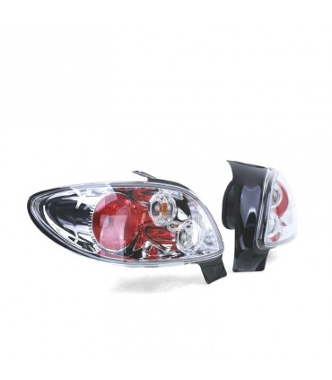 DW PILOTOS PEUGEOT 206 98-09 FONDO CROMO ROJO R148029C1