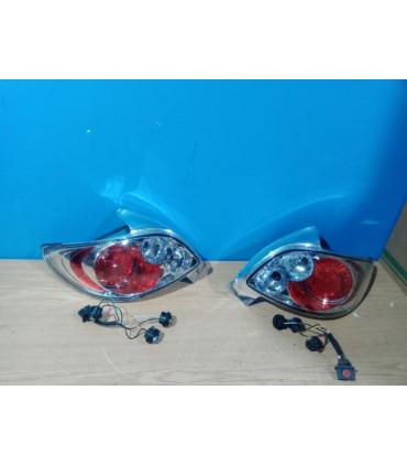 DW PILOTOS PEUGEOT 206 98-09 FONDO CROMO ROJO R148029C1