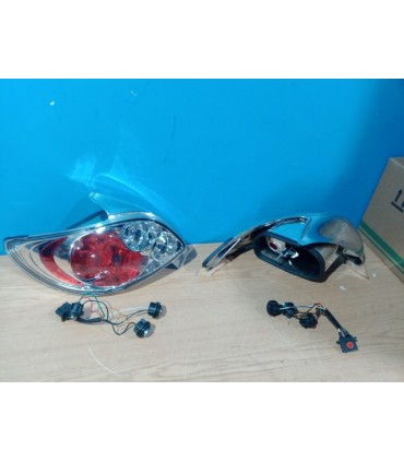 DW PILOTOS PEUGEOT 206 98-09 FONDO CROMO ROJO R148029C1