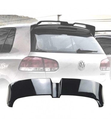 BY ALERON SPOILER VOLKSWAGEN VW GOLF 6 08-12 LOOK OETTINGER NEGRO BRILLO C011802C1