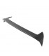 DW ALERON SPOILER VOLKSWAGEN VW GOLF 8 NEGRO BRILLO C011179C2