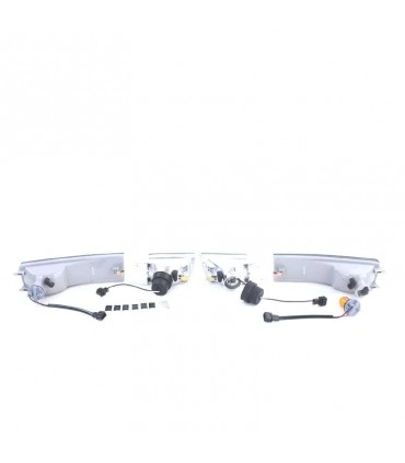 DW FAROS ANTINIEBLA CON INTERMITENTE VOLKSWAGEN VW GOLF 3 AHUMADO FONDO NEGRO R147879C1