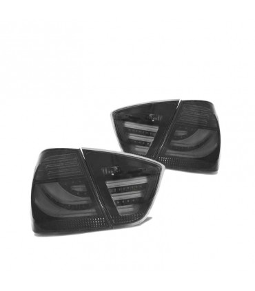 DW PILOTOS LED BMW E90 05-08 AHUMADO NEGRO LED BAR R011013C1