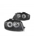 ED FAROS OJOS ANGEL AUDI A3 8P 03-08 FONDO NEGRO R011282C1