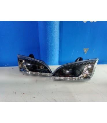 DW FAROS FORD FOCUS 04-08 LUZ DIURNA LED FONDO NEGRO R147020C1