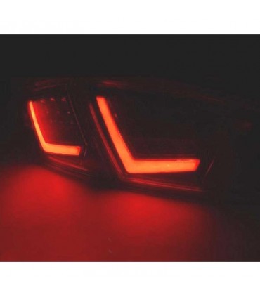 CX PILOTOS PARA SEAT LEON 1P 09-12 LIGHT BAR ROJO AHUMADO R148336C9
