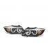 BY FAROS BMW E90 E91 05-08 OJOS ANGEL LED 3D FONDO NEGRO R147665C11