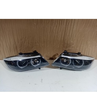 BY FAROS BMW E90 E91 05-08 OJOS ANGEL LED 3D FONDO NEGRO R147665C11