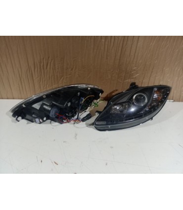 AZ FAROS SEAT LEON ALTEA TOLEDO 04-09 LUZ DIURNA LED FONDO NEGRO R145756C3