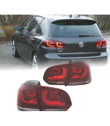 BA PILOTOS VOLKSWAGEN VW GOLF 6 08-12 LED ROJO CLARO R145843C2