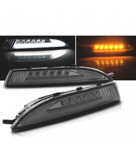 CX INTERMITENTES PARA VOLKSWAGEN VW SCIROCCO III 08-14 LED + LUZ DIURNA LED AHUMADO R012872C1