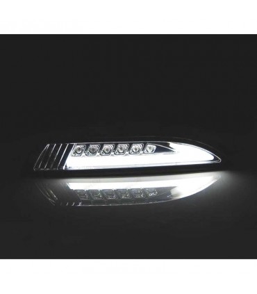 CX INTERMITENTES PARA VOLKSWAGEN VW SCIROCCO III 08-14 LED + LUZ DIURNA LED AHUMADO R012872C1