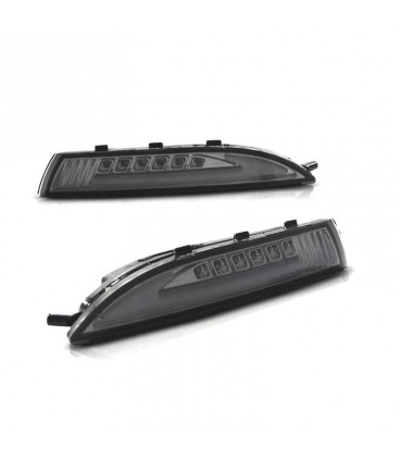 CX INTERMITENTES PARA VOLKSWAGEN VW SCIROCCO III 08-14 LED + LUZ DIURNA LED AHUMADO R012872C1