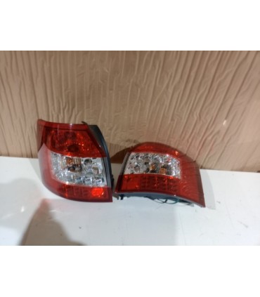 BY PILOTOS AUDI A4 B6 AVANT 00-04 LED ROJO CROMO R146583C1