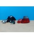 DW PILOTOS BMW E46 COUPÉ 99-03 LED ROJO CROMO LOOK M3 R145968C15