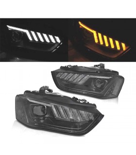CX FAROS AUDI A4 B8 12-15 XENON + LED DINÁMICO NEGRO R012149C2