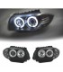 OL FAROS BMW E81 E87 E82 E88 OJOS ANGEL FONDO NEGRO R145166C7