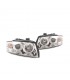 DW FAROS AUDI A4 B6 00-04 OJOS ANGEL CCFL FONDO CROMO R145360C1