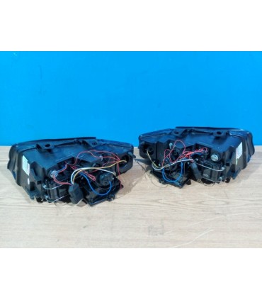DW FAROS AUDI A4 B6 00-04 OJOS ANGEL CCFL FONDO CROMO R145360C1