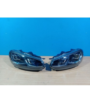 DW FAROS VOLKSWAGEN VW GOLF 6 08-13 LOOK SILVER GOLF 7 DINAMICOS R022116C2