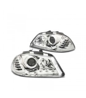 DW FAROS SEAT IBIZA 6L 02-08 DAYLIGHT CROMADOS INTERMITENTE LED R011521C1