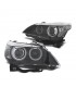 DW FAROS XENON BMW E60 E61 03-04 OJOS ANGEL CCFL D2S FONDO NEGRO R148710C2