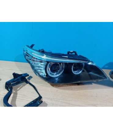 DW FAROS XENON BMW E60 E61 03-04 OJOS ANGEL CCFL D2S FONDO NEGRO R148710C2