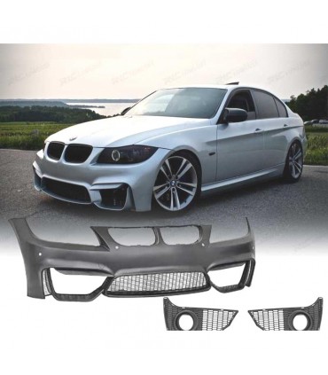 CB PARAGOLPES DELANTERO BMW E90 E91 05-08 LOOK M4 PDC REJILLAS NIEBLA C010655C1
