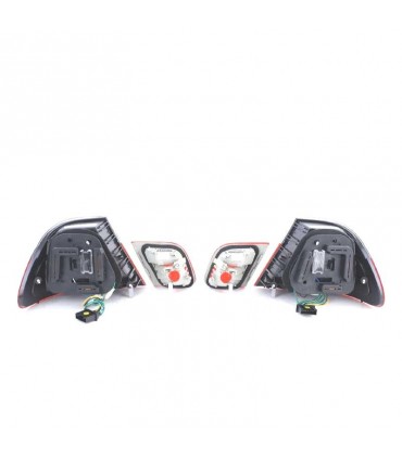 DW PILOTOS BMW E46 COUPE 99-03 LED ROJO AHUMADO LOOK M3 R145195C7