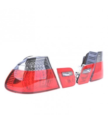 DW PILOTOS BMW E46 COUPE 99-03 LED ROJO AHUMADO LOOK M3 R145195C7