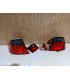 DW PILOTOS BMW E46 COUPE 99-03 LED ROJO AHUMADO LOOK M3 R145195C7