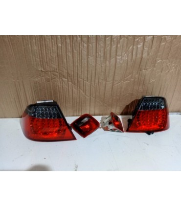 DW PILOTOS BMW E46 COUPE 99-03 LED ROJO AHUMADO LOOK M3 R145195C7