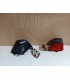 DW PILOTOS BMW E46 COUPE 99-03 LED ROJO AHUMADO LOOK M3 R145195C7