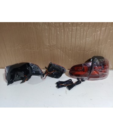BY PILOTOS VOLKSWAGEN VW GOLF 6 LOOK R FULL LED DINAMICOS ROJO 08-12 R012819C15